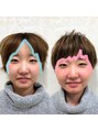 ヘアパラダイム Hair Paradigm&nbsp;前髪の分け目や動きによって印象が大きく変わります。