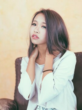 美容室チック 大島店(chic) 風になびく☆ナチュラルミディ【大島】