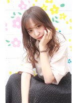 ヘアースペースシャルム (HAIR SPACE Charme)&nbsp;柔らかセミディ♪　アッシュベージュな透明感