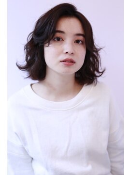 アンヘアー 元町三宮(UNHAIR) 【shiomi H】ナチュラルミディアム