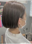 ぱつっとミニボブ