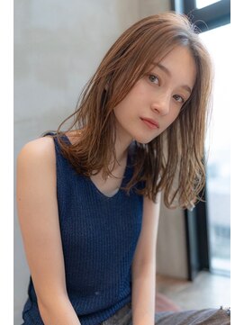 ハバナ 渋谷(HAVANA) 大人かわいい/小顔レイヤー/20代30代/透明感ベージュ