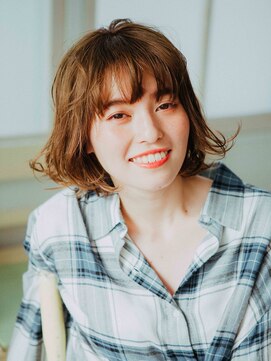 美容室クローバー 新小岩店(clover) ラフさが可愛いミディアムボブ【新小岩】