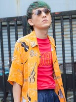 リブロ 三軒茶屋(LIBRO)&nbsp;ストリート系×グリーンヘア