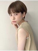 30代 マッシュショート ショート ショートカット 青山 小顔