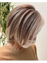 ステアケース 武蔵小杉店(stair:case)&nbsp;地毛をベースにハイ＆ローライトで作るナチュラルグレージュ