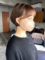 バーチョ(bacio)&nbsp;20代30代40代◎小顔骨格矯正ショート【麻生/札幌ショート/白髪】