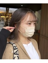 カフェアンドヘアサロン リバーブ(cafe&hair salon re:verb)&nbsp;フレーミングカラーでさりげなく可愛い☆