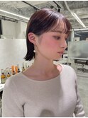 耳掛け切りっぱなしボブ