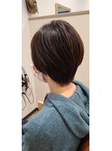丸みショート