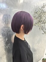 バサ 池袋東口店(BASSA)&nbsp;【azuma】シルバーに落ちるラベンダーカラー〇