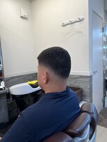 ヘアーサロンナカガワ(HAIR SALON nakagawa)&nbsp;スキンフェード＋濡れパン