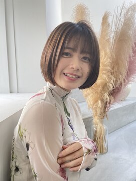 サンクチュアリー ウィズ コネクト(Sanctuary with connect) ナチュラル大人ボブ×30代40代