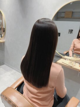 リーシュ(Re:sh) ストレートパーマ/水素ケアカラー