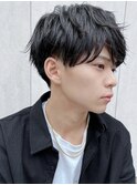 爽やかマッシュショート ツーブロック 王道 韓国 学割U24 A0510