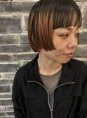 【Barouche/中島綾子】　デザインボブ　堀江