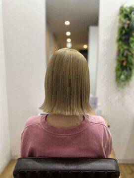 リンク(Link Hair&Spa) 【Linkはんぞー】美髪縮毛矯正/ブリーチ/髪質改善/前髪/小顔