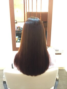 ブリエ(BRILLER)の写真/【髪質改善】ダメージレス×髪質改善をとことん追求◇縮毛矯正との相性を見極めてトリートメントを厳選◎