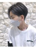 【Moana三島】#ハンサムショート#刈り上げショート#アッシュ