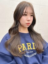 スターズ 柏(STARS)&nbsp;ミルクティーベージュ 透明感 ケアブリーチ 美髪 顔周りカット