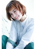 【over hair】ゆるナチュラルボブスタイル
