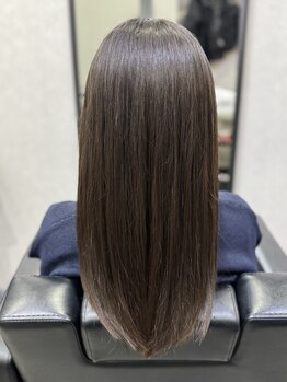 ジェラド(JERAD)の写真/まとまり＆ツヤ髪で憧れちゅるんヘア*乾燥や紫外線ダメージにも◎《酸熱トリートメント》でハリコシUP！