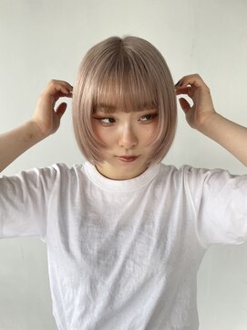 ビファインイーハアヴェダ(Befine e-ha AVEDA) 顔周りレイヤーボブ