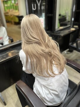 ノエ 心斎橋(Noe) ブリーチ2~3回ブロンド髪質改善