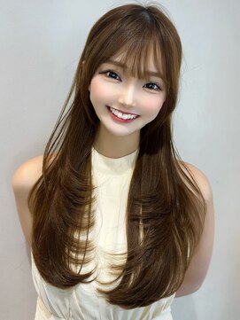 ボンドストーリーノヴァ(Bond Story nova) 20代30代　レイヤー　グレージュ　髪質改善 縮毛矯正