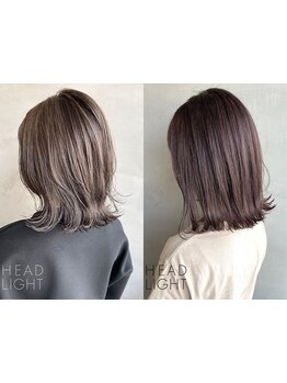 綺麗長持ちするグレイカラーは透明感ある色味が人気♪【松崎/髪質改善/学割U24】