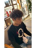 ツイスパ×ホワイトメッシュ