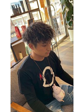 ノート ヘアーサロン(NOTE HAIR SALON) ツイスパ×ホワイトメッシュ