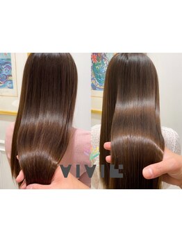 髪質改善に特化した厳選トリートメントで、圧倒的な艶と手触りを実感。ワンランク上の仕上がりをあなたに。