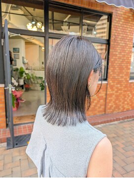 フルーノヘア 八幡駅(Hulu-no.hair) ミディアムレイヤー