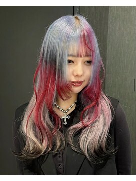 ヌル 表参道本店(Null) スラッシュカラー/ケアブリーチ/ダブルカラー/表参道/神宮前