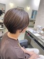 グリードヘアー(greed hair)&nbsp;マニッシュなショートボブ