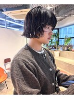 ナヌークカフラ(nanuk kafla)&nbsp;ボブ/ボブパーマ/ミニボブ/ミニボブパーマ/ニュアンスパーマ/
