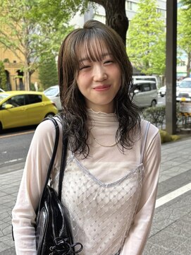 ビーハイブ 仙台駅前店(Behive) ゆるふわパーマ×ベージュ×ミディアム