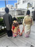 家族みんなで和装◇七五三