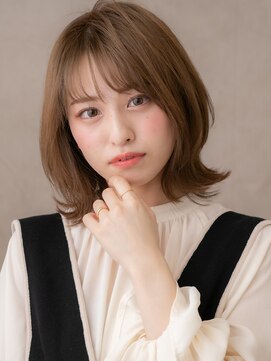 モッズヘア 越谷(mod's hair) くびれミディアムウルフカットクラゲヘアーX越谷20代30代