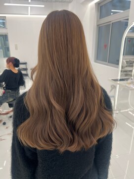 コア プラス 立川(COA PLUS) 韓国風レイヤーカット髪質改善ダブルカラーハッシュカット