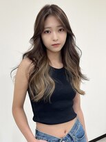 シェイト レイヤーカット 天神(ciate)&nbsp;レイヤーカット/ハイライト/ミルクティーベージュ/ブリーチ/天神