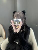 ミリム 栄矢場町店(MIRiM)&nbsp;編み上げハーフツイン×あみたらし×量産巻き♪