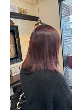 ボアップ(boappu) #ピンクブラウン#ブリーチなしカラー