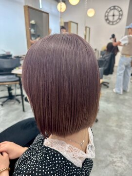 アミリー ひたち野うしく店(Amily) ハイライトバレイヤージュダブルカラーケアブリーチ20代30代