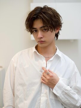 men's salon es. 新宿 メンズカット/メンズパーマ/メンズヘア【メンズサロン エス】 ニュアンスパーマ/波巻きツイストスパイラル[新宿/メンズ/men's]