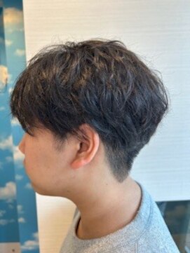 美粧 ほそや お花茶屋本店 マッシュなメンズボブ