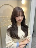 上品さと可愛さをmixした韓国ヘア