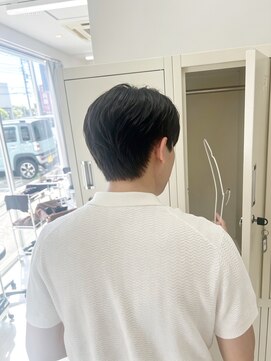 ソソ(soso.) MEN’S/リバースセンターパート/ニュアンスパーマ/木更津