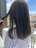 スタイルジャパン 新都心店(style JAPAN)&nbsp;透明感イルミナカラー×髪質改善　ダークブルー